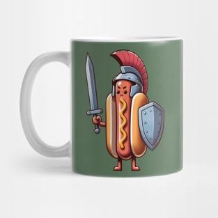 Glizzy Gladiator | Hot Dog Warrior Funny Food Mug